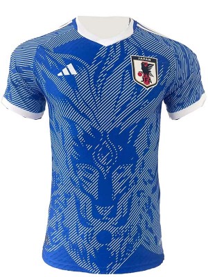 Japan maglia speciale del giocatore divisa da calcio azzurra maglia sportiva del kit da calcio da uomo 2024-2025